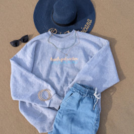 Beach Girl Winter スウェットシャツ