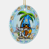 Beach gnome セラミックオーナメント (右)