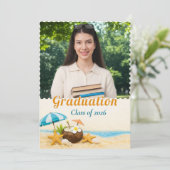 Beach Graduation 2026 Photo Announcement 案内状 (スタンド正面)