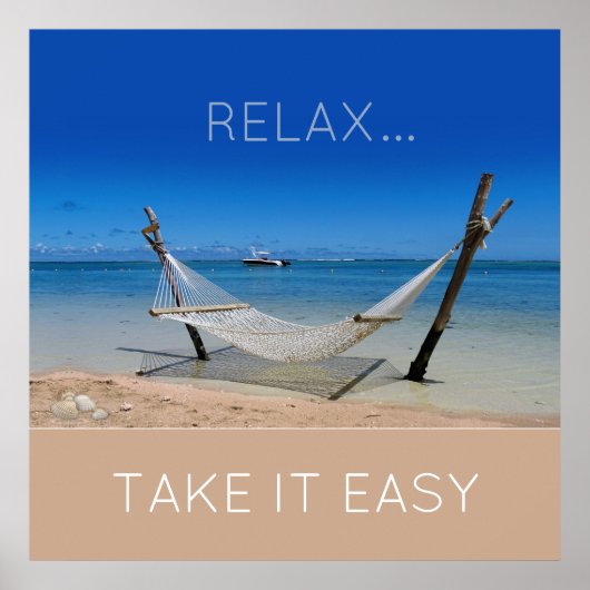 Beach Hammock Poster ポスター (正面)