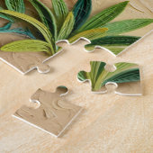 Beach Home Oceanic Blank ジグソーパズル (側面)