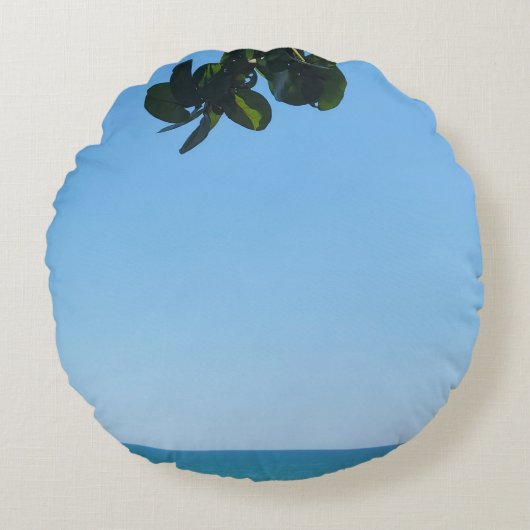 BEACH HORIZON ラウンドクッション (正面)