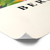 Beach house decor, Mid century modern poster, Pink ポスター (角)