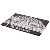 Beach House Housewarming Gift For Newlyweds  カッティングボード (角)