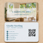Beach House Rental QR Code 名刺