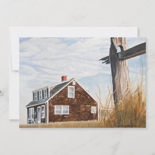 Beach House Sunrise 招待状 (正面)