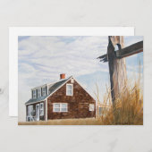 Beach House Sunrise 招待状 (正面/裏面)