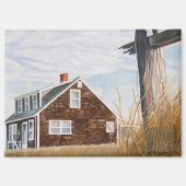 Beach House Sunrise Magnet マグネット (正面)