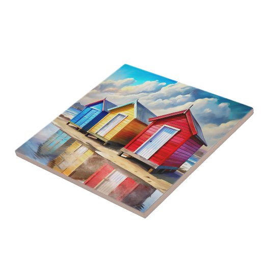 Beach Huts タイル (側面)