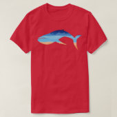 Beach In The Whale Tシャツ (デザイン正面)