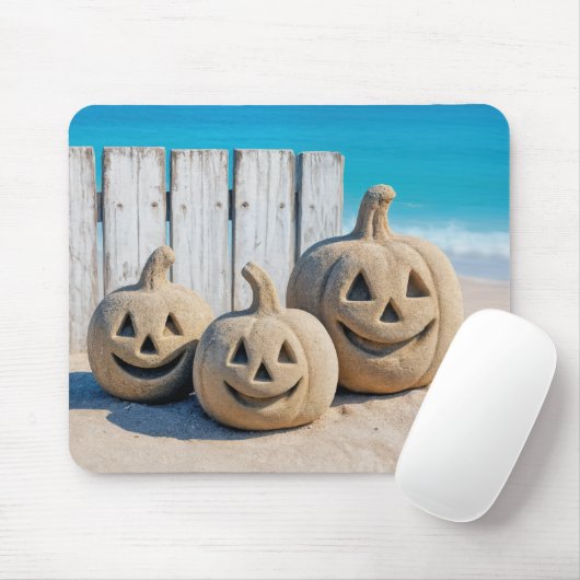 Beach Jack o' Lanterns  マウスパッド (マウス)