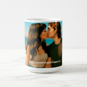 Beach Kiss Mug コーヒーマグカップ (中央)