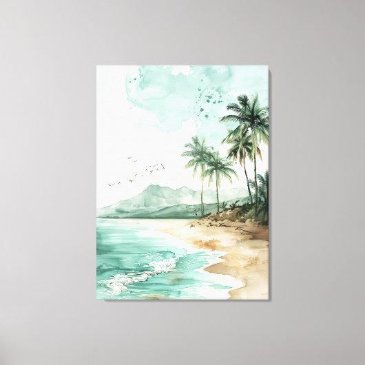 Beach Landscape キャンバスプリント (正面)