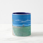 Beach landscape マグカップ (中央)