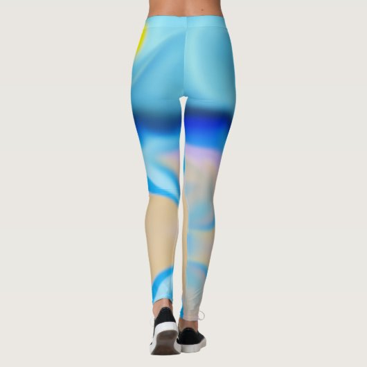 Beach Landscape Leggings レギンス (裏面)