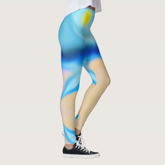 Beach Landscape Leggings レギンス (右)