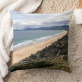 Beach lookout throw pillow クッション (ブランケット)