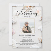 Beach Lover Celebration of Life Photo, Funeral 招待状 (正面)