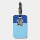 Beach LT03-0426  ラゲッジタグ (裏面縦)