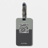 Beach LT04-0426 ラゲッジタグ (裏面縦)