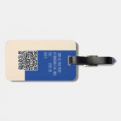 Beach LT08-0426 Luggage Tag ラゲッジタグ (裏面横)
