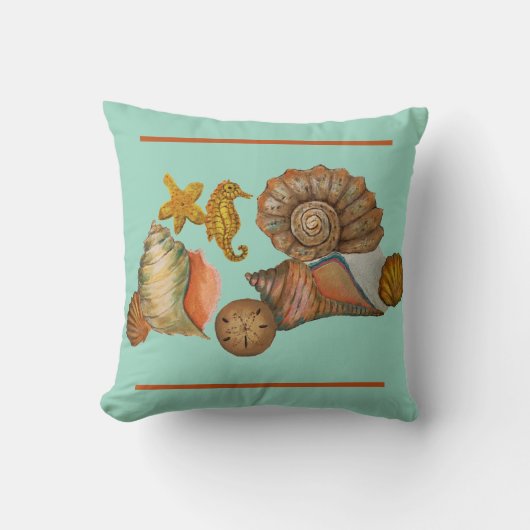 Beach Memories クッション (正面)