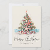 Beach Merry Christmas シーズンカード (正面)