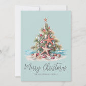 Beach Merry Christmas シーズンカード (正面)