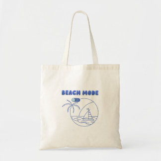 Beach Mode On Tote Bag – Summer Carry Bag トートバッグ