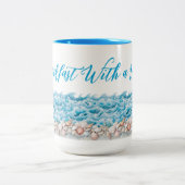 Beach Mug Breakfast With a View ツートーンマグカップ (中央)