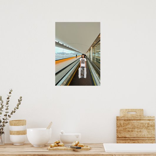 Beach obsessed. ポスター (キッチン)