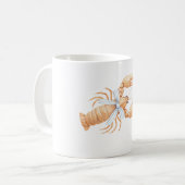 Beach Ocean Lobster  コーヒーマグカップ (正面左)