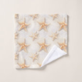 Beach Ocean Starfish バスタオルセット (ウォッシュタオル)
