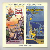 Beach of The King by Arthur Bradley Fowler ポスター (正面)