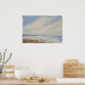 Beach Painting  ポスター (キッチン)