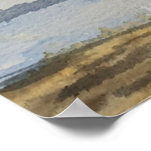 Beach Painting  ポスター (角)