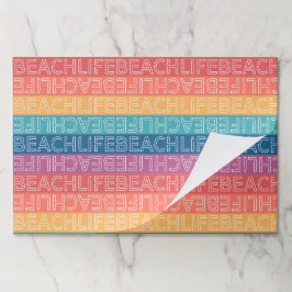 Beach Paper Placemats ペーパーパッド