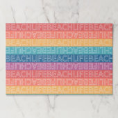 Beach Paper Placemats ペーパーパッド (正面)