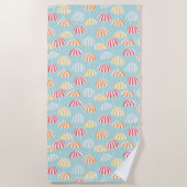 Beach Parasol Summer ビーチタオル (正面)