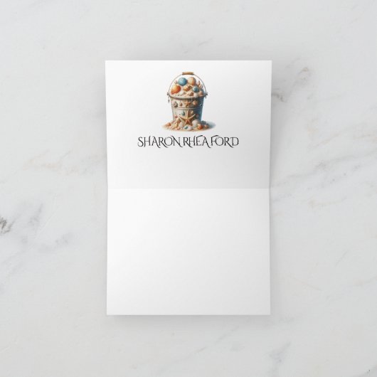 BEACH Personal, Real Estate, Business Christmas カード (内部)