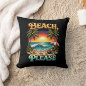 Beach, Please クッション (ブランケット)