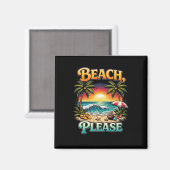 Beach, Please マグネット (正面/裏面)