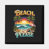 Beach, Please マグネット (正面)