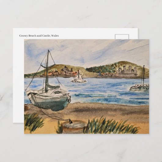 Beach Postcard ポストカード (正面/裏面)