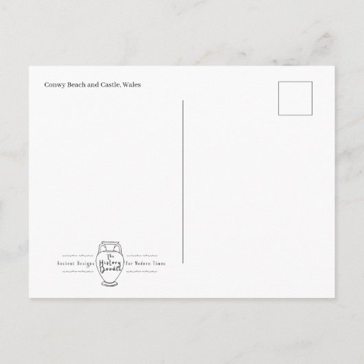 Beach Postcard ポストカード (裏面)