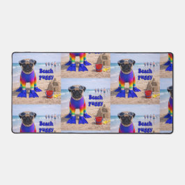 Beach Puggy デスクマット