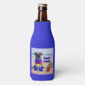 Beach Puggy ボトルクーラー (ボトル正面)