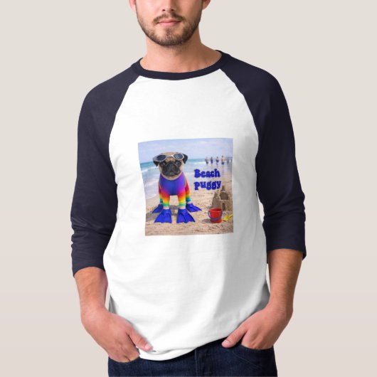 Beach Puggy Tシャツ (正面)