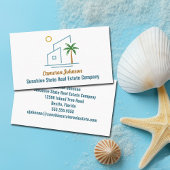 Beach Real Estate Company Coastal Realtor 名刺