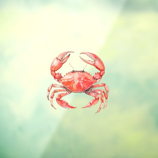 Beach Red Crab ウィンドウサイン (シート3)
